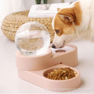 multifunctional plastic automatic double pet feeder